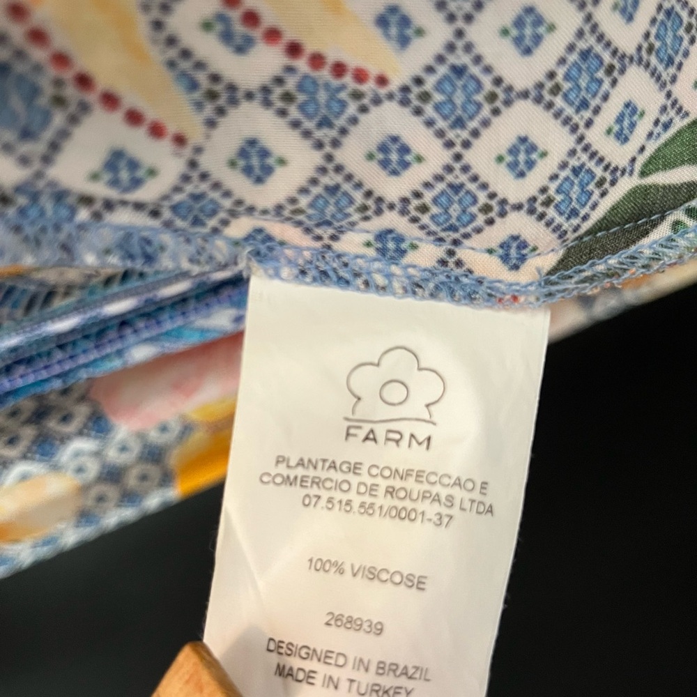 FARM Rio for Anthropologie Camila Wrap Dress - Picture 7 of 14